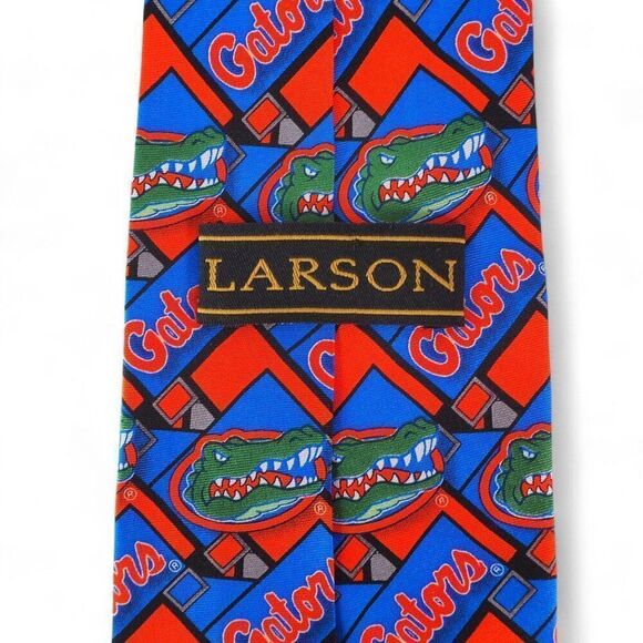 Larson Vintage NCAA University of Florida Gators Silk Neck Tie OS - Picture 2 of 5
